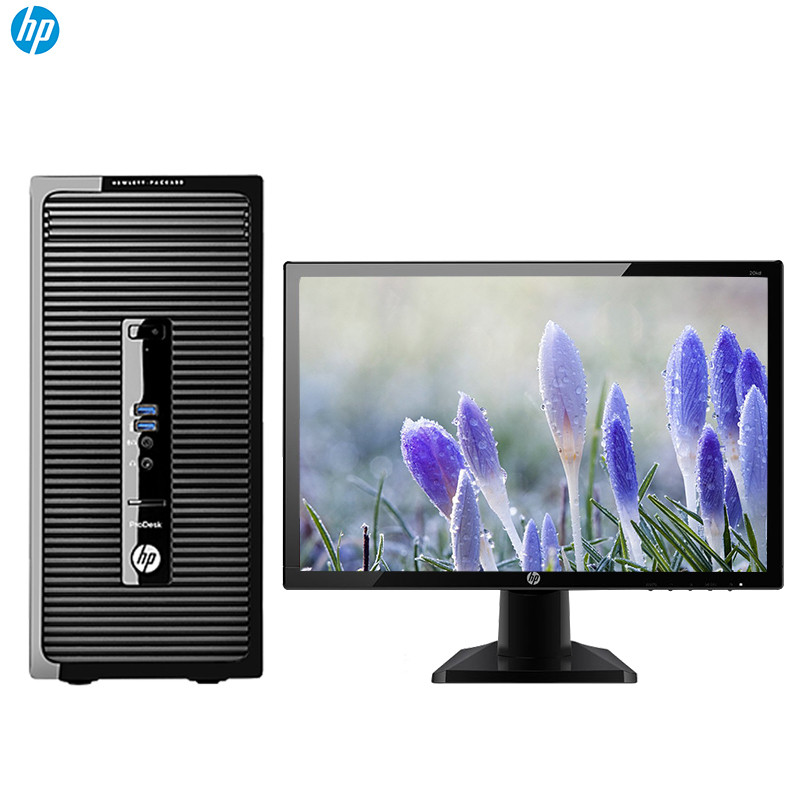 惠普(HP) ProDesk 480G4台式电脑I5-6500/4G/1T/集显/DVDRW/WIN7/21.5寸显示器