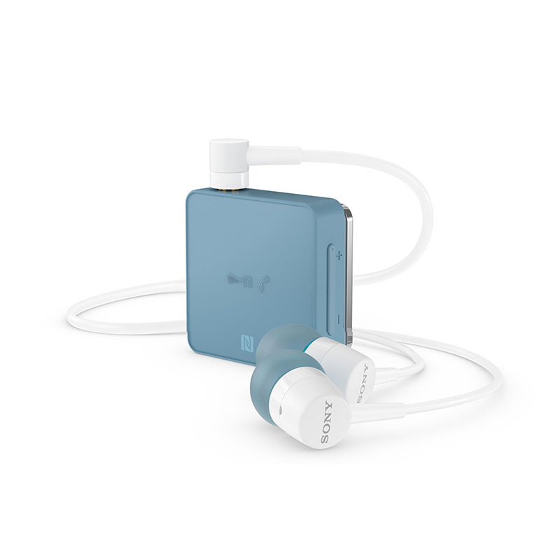 索尼(SONY) SBH24(蓝色)立体声蓝牙耳机立体声 蓝牙耳机 手机通话蓝牙