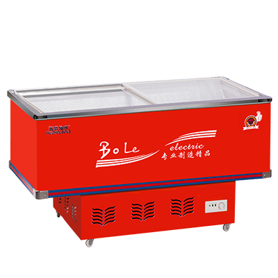 五洲伯乐(WUZHOUBOLE)SR/SF1800 1.8米岛柜 商用冷藏冷冻展示柜 卧式冷柜海鲜柜 超市速冻肉食冰柜