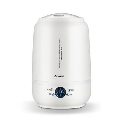 志高(CHIGO)加湿器ZG-C613 大屏触摸式4.8L超声波智能恒湿轻音香薰机加湿机有雾化机空气加湿器家用