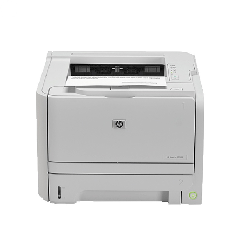 惠普(HP) LaserJet P2035 黑白激光打印机 (打印)