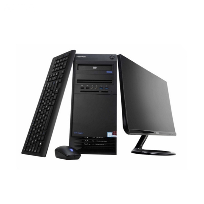 清华同方(THTF)超翔Z8000商用台式电脑+19.53显示器G3900/4GB/1T/win7