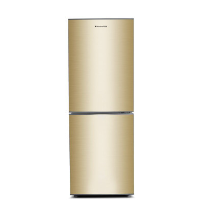 万宝(Wanbao) BCD-170D 170L 黄金双门冰箱 电冰箱 冷藏冷冻 节能静音冰箱 直冷保鲜小冰箱 （金色）