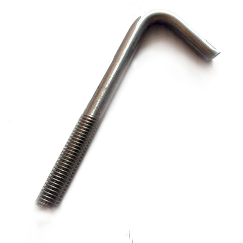 M12-M16细杆B型7字型L型固定设备基础地脚螺栓M16*1000(条)