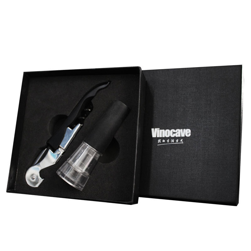 Vinocave红酒开瓶器&真空塞礼盒 海马刀酒具礼盒 红酒起子 红酒开酒器礼盒