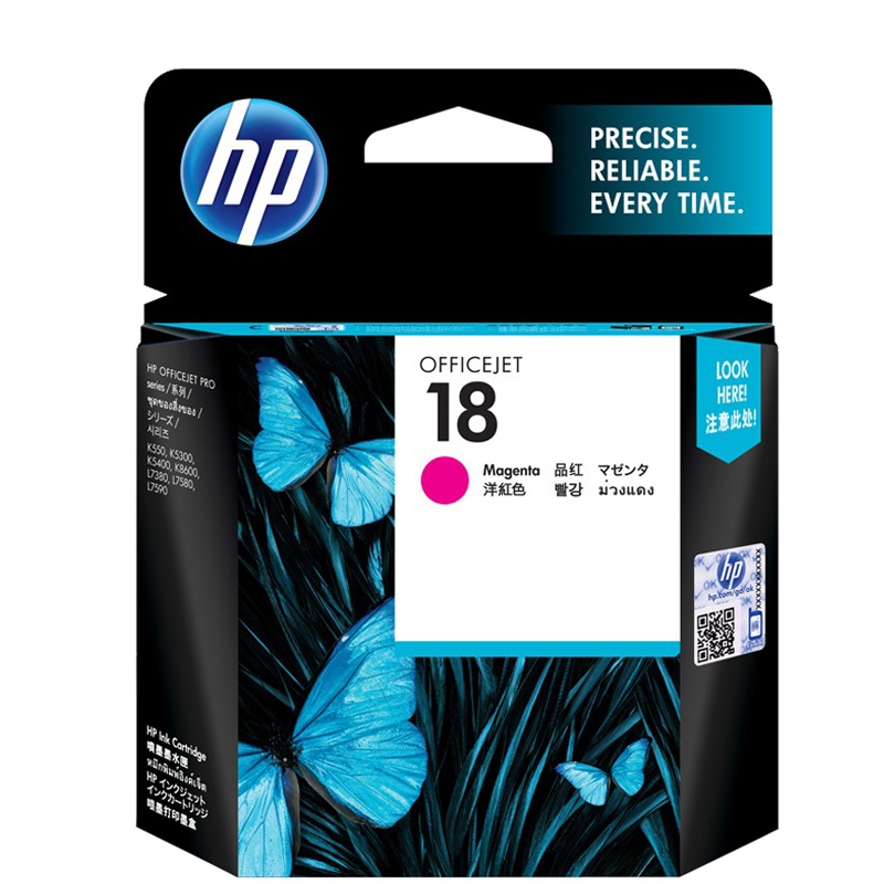 惠普 (HP )C4938A 18 彩色 红色墨盒(墨盒/墨水)(适用HP Officejet L7580,L7590)
