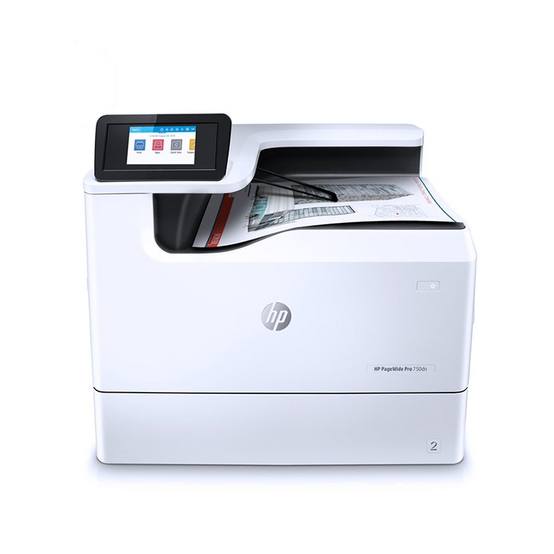 惠普(HP)PageWide Pro 750dn 页宽彩色打印机 (打印)