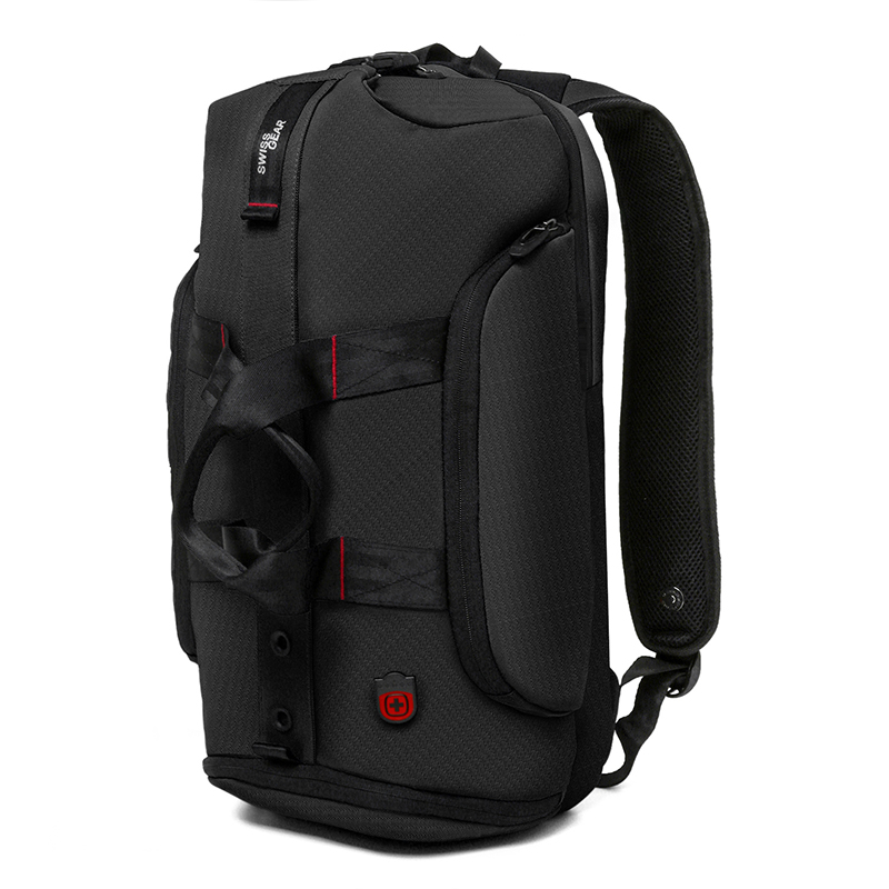 SWISSGEAR瑞士军刀双肩包旅行包 手提包15.6寸笔记本双肩电脑包 SG-96002 黑色