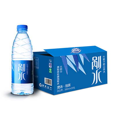 野岭剐水360ml*20瓶/箱竹根下的山泉水