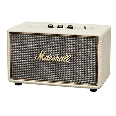 马歇尔(Marshall) Acton无线蓝牙音箱复古摇滚重低音HIFI音响低音炮 白色