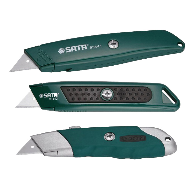 Sata/世达实用刀重型93443多用旋钮割刀