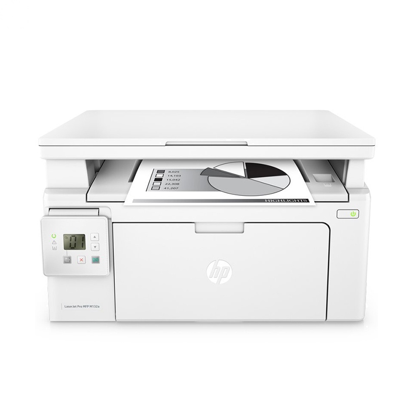 惠普（HP）LaserJet Pro MFP M132a 黑白多功能激光一体机（打印 复印 扫描 ）