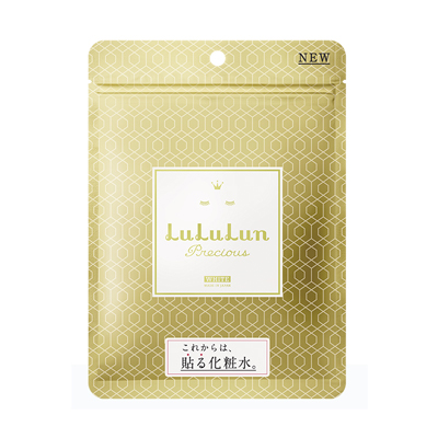 LULULUN precious 弹力面膜-弹力 7片 新升级版整肌面贴膜 紧肤淡皱提拉紧致滋润营养 紧致抑黑 日本进口