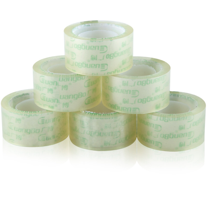 广博(Guangbo) 2.4cm *20y 透明 文具胶带 TM-3（包*12卷）