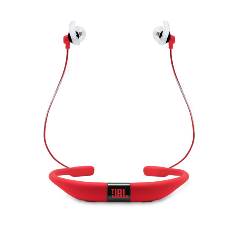 JBL Reflect Fit 无线蓝牙 入耳式运动耳机 心率监测版 来电提醒 防汗防脱落 红色