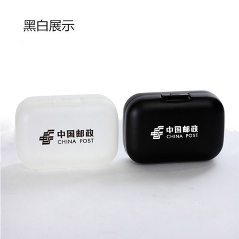 糖果色便携皂盒 创意密封皂盒定制logo10个装