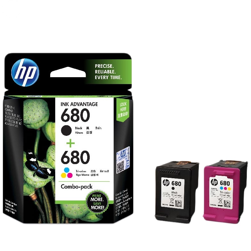 惠普(HP)X4E78AA 680 黑色 彩色套装打印机墨盒