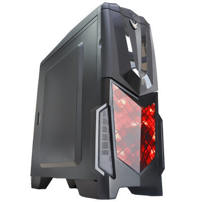 御龙者暴龙B706 吃鸡台式游戏电脑主机(六核i7-8700 8G 120G+1TB GTX1060-5G Win10)