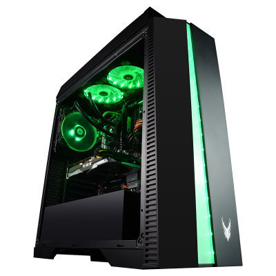 御龙者剑龙J706 吃鸡台式游戏电脑主机(i7-8700K 8G 240G GTX1060 5G独显 水冷 Win10)