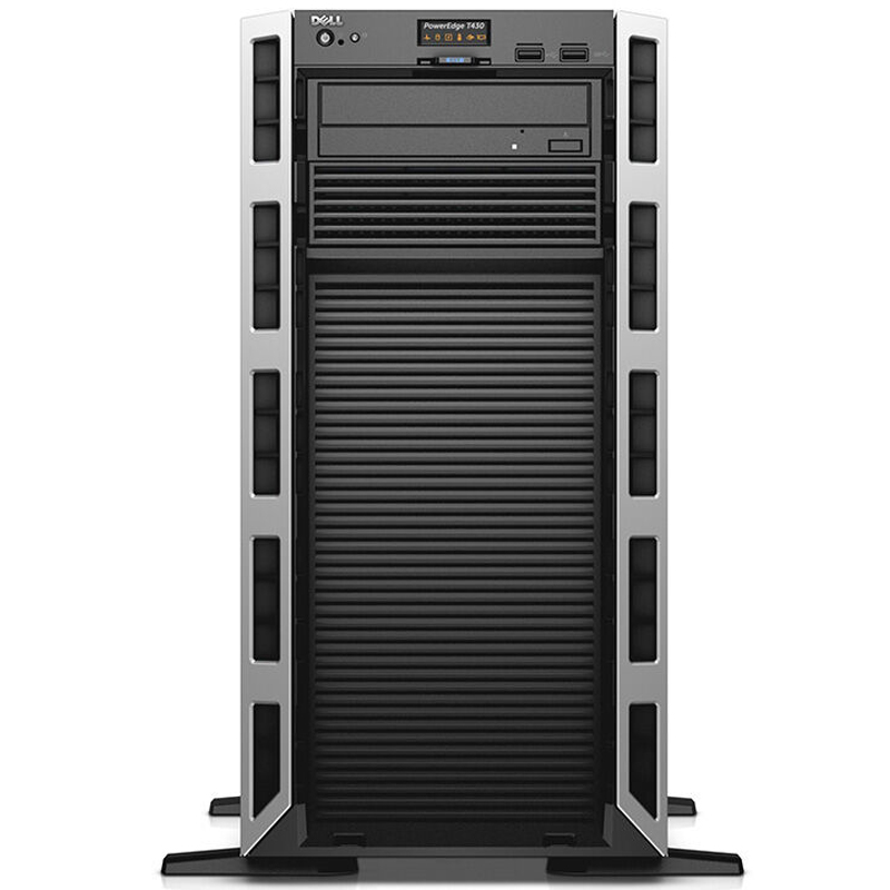戴尔 DELL T430塔式服务器:E5-2603V4/16G/1T SAS 热插拔/H330/DVDRW/450W冷电