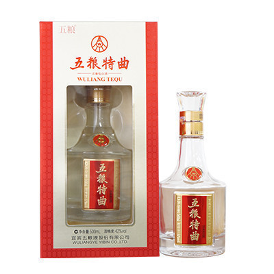 五粮液股份出品 五粮特曲 42度 浓香型白酒 500ml 单瓶装