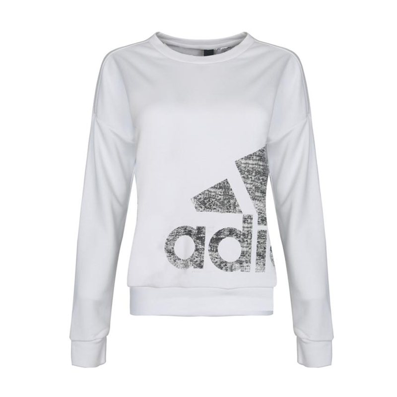 阿迪达斯（adidas）女子运动舒适保暖卫衣套头衫CF3759