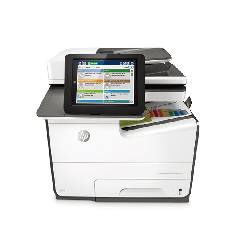 惠普(HP)PageWide Enterprise Color MFP 586dn 彩色页宽多功能一体机(打印复印扫描)