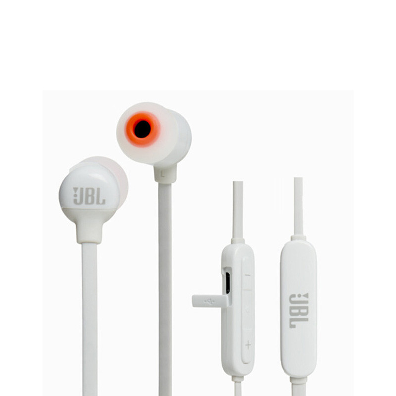 JBL T110BT 运动蓝牙耳机 - 白色