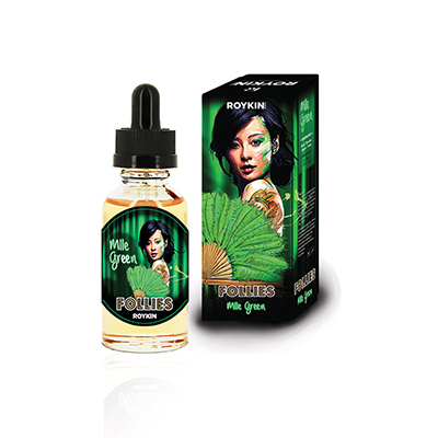 CITY VAPE Roykin FOLLIES 法国原装进口 高端电子烟油 综合水果美食系列- 绿色麦尔小姐 30ml