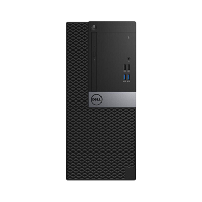 戴尔(DELL)OptiPlex3050MT商用办公台式电脑主机(i3-7100 4GB 1TB 三年上门 Win10)