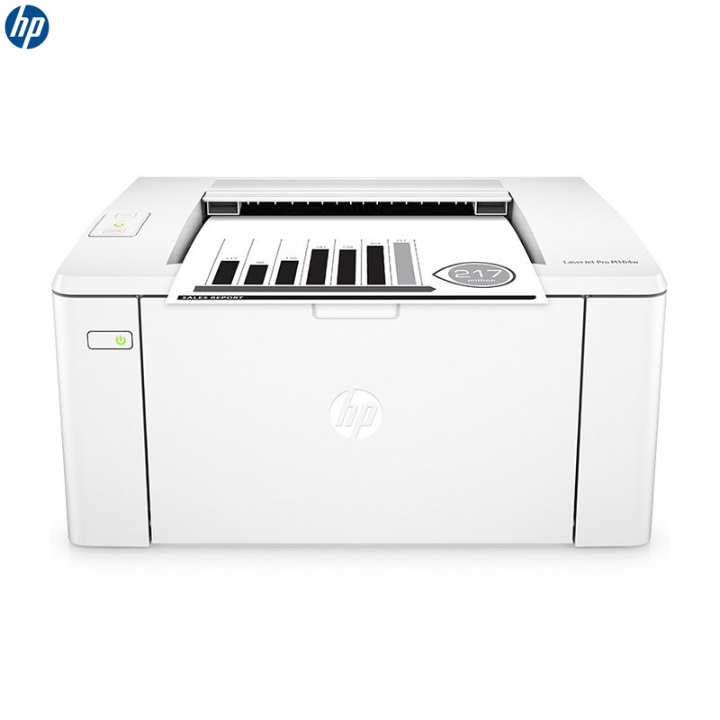 惠普(HP)LaserJet Pro M104w 黑白激光打印机(打印)