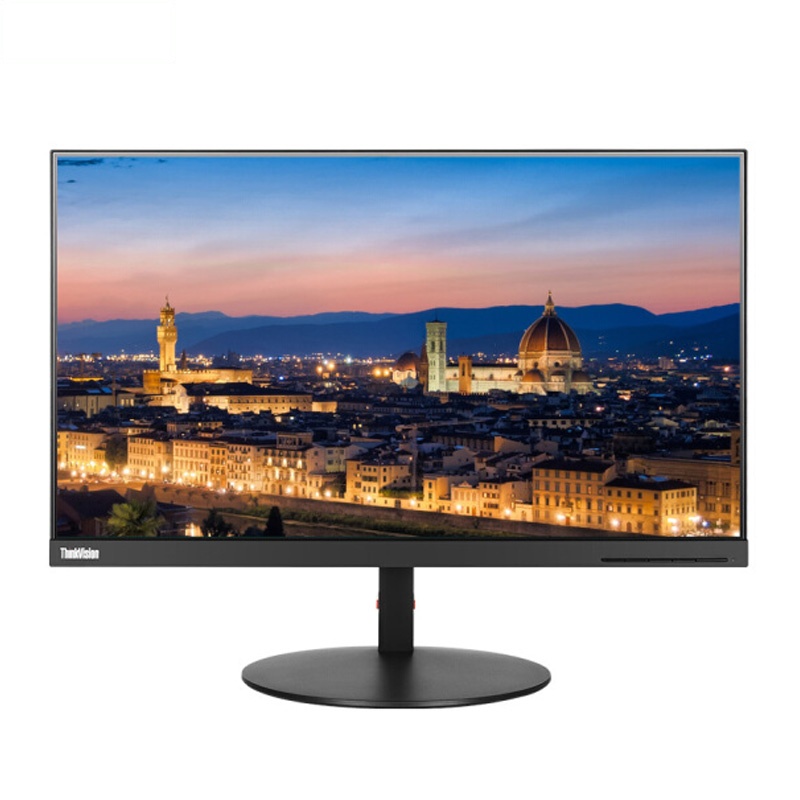 联想(ThinkVision)T24h 23.8英寸窄边框 QHD2K高清 全功能USB Type-C 升降旋转 显示器