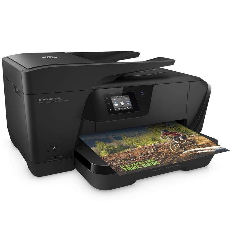 惠普(HP) 彩色喷墨多功能一体机 OfficeJet 7510(台) (一年上门保修)
