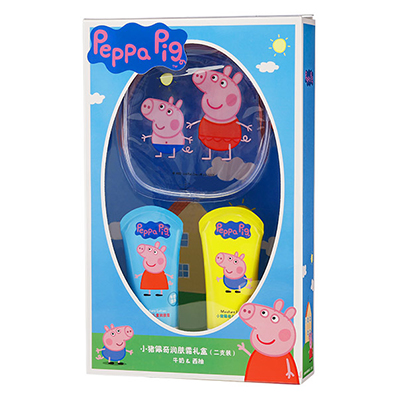 [苏宁自营]小猪佩奇(Peppa Pig)婴儿润肤乳 50ml*2瓶装 儿童润肤霜 英国配方宝宝护肤乳霜