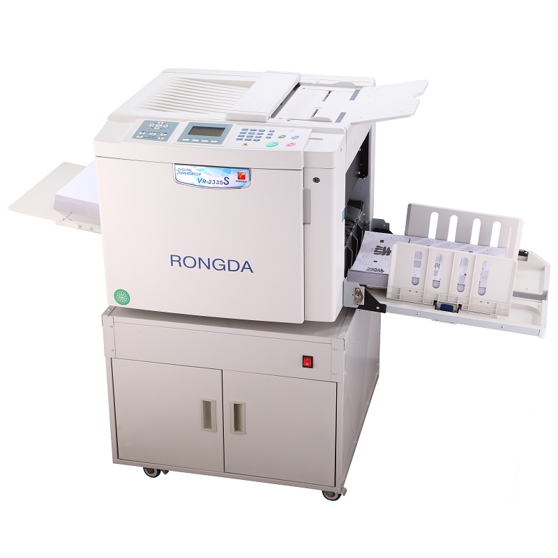 荣大 VR2335S 速印机 数码一体机 B4扫描B4印刷 一体机 原稿进退随意调节 3.6寸显示屏全中文(含地柜)