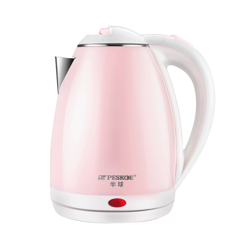 半球(Peskoe)电水壶 ZX-18G02 1.8L/升 食品级304不锈钢 双层防烫 自动断电 防干烧 电热水壶