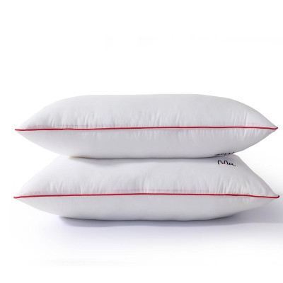 水星(MERCURY)家纺 枕芯枕头 MrMrs情侣对枕 双人纤维枕头舒适枕 一对装