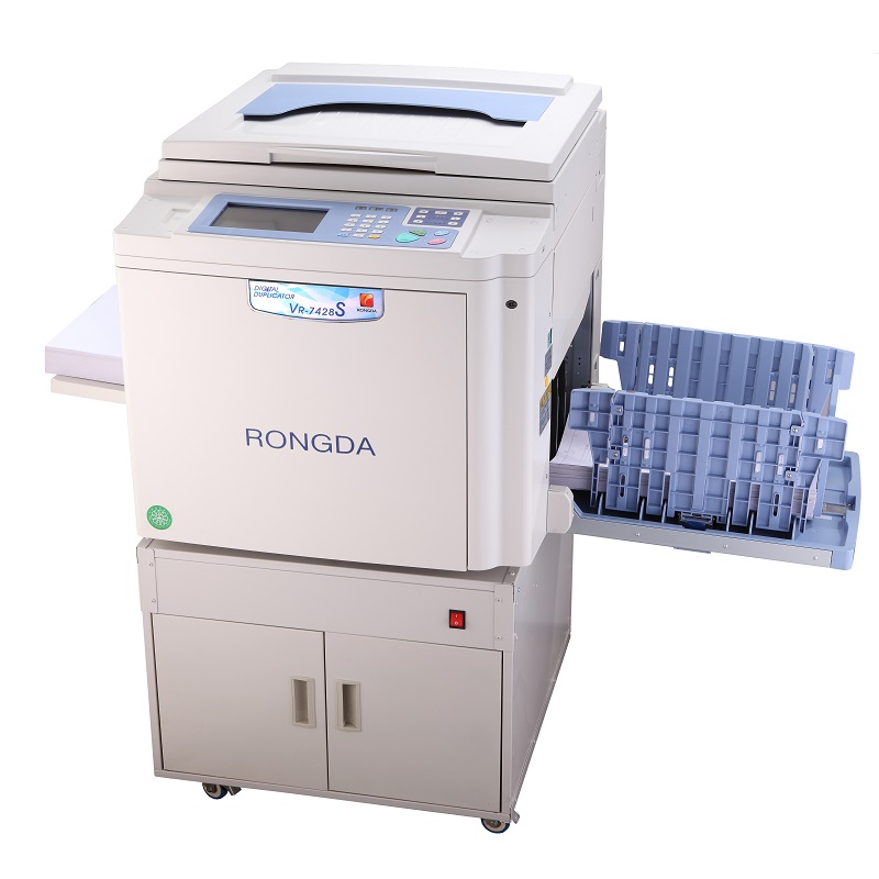 荣大 VR-7428S 一体化速印机 A3扫描A3印刷 7寸显示屏全中文 原稿尺寸自动识别(含地柜)