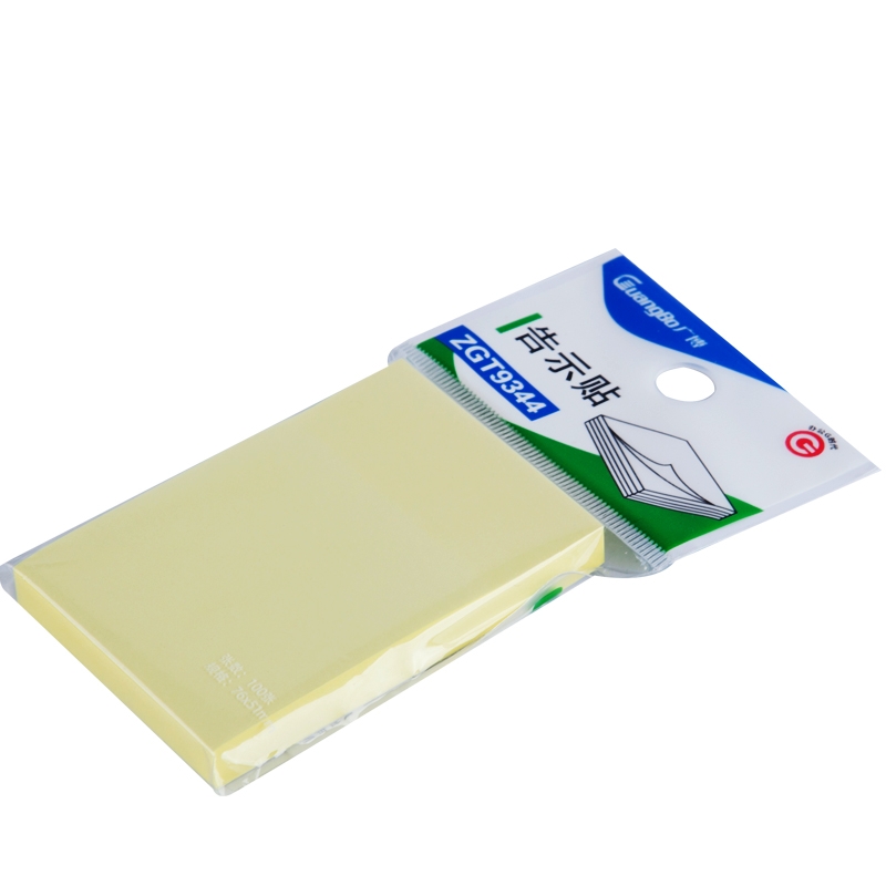 广博 51*76(2"*3") 100张/本 告示贴 ZGT9344 (本)