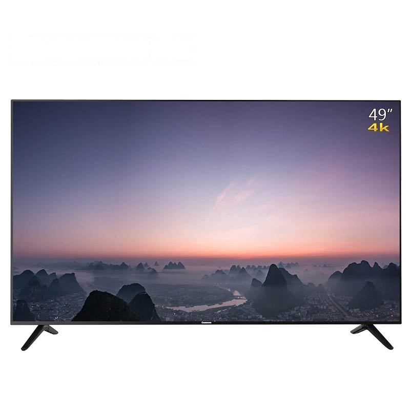 长虹(CHANGHONG 49D3S 49英寸32核人工智能4K超高清HDR轻薄语音平板LED液晶电视机(黑色)