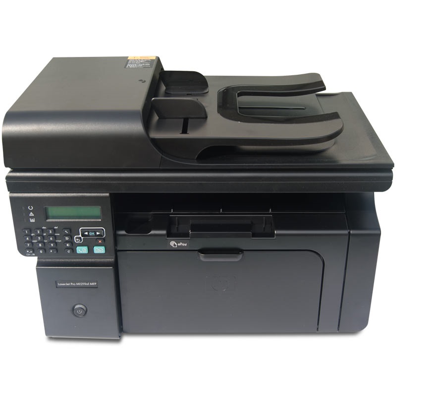 惠普(HP)LASERJET PRO M1219NF黑白激光多功能四合一一体机(优享服务)