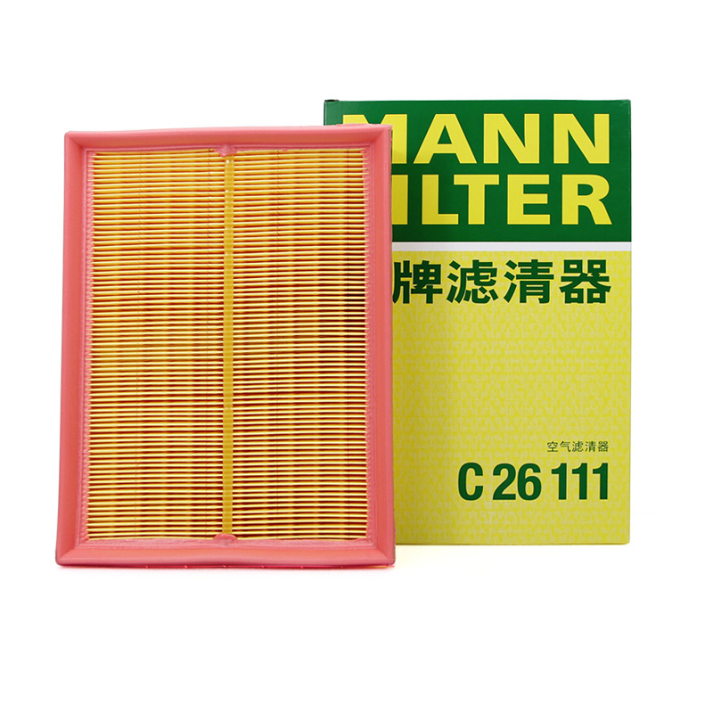 曼牌(MANNFILTER)空气滤清器C26111大众普桑|99新秀|桑塔纳2000