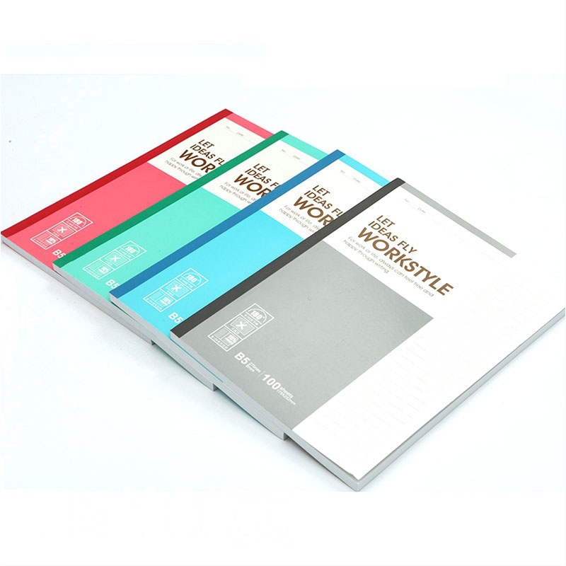 晨光正品日记笔记无线装订本册B5/100页软面抄APYJY411学生办公用品 5包装起卖