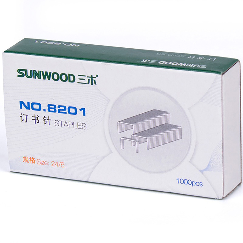 三木(SUNWOOD)统一 订书针 8201 (盒)