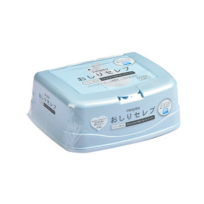 【柔软耐用】妮飘(Nepia) 日本直采 敏感肌抽取式湿厕纸 湿巾纸 40抽
