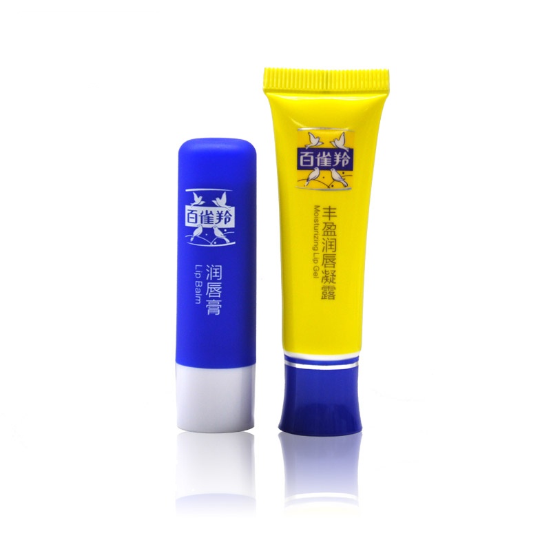 百雀羚 5g唇膏+8g润唇凝露 2件组合装 (套)