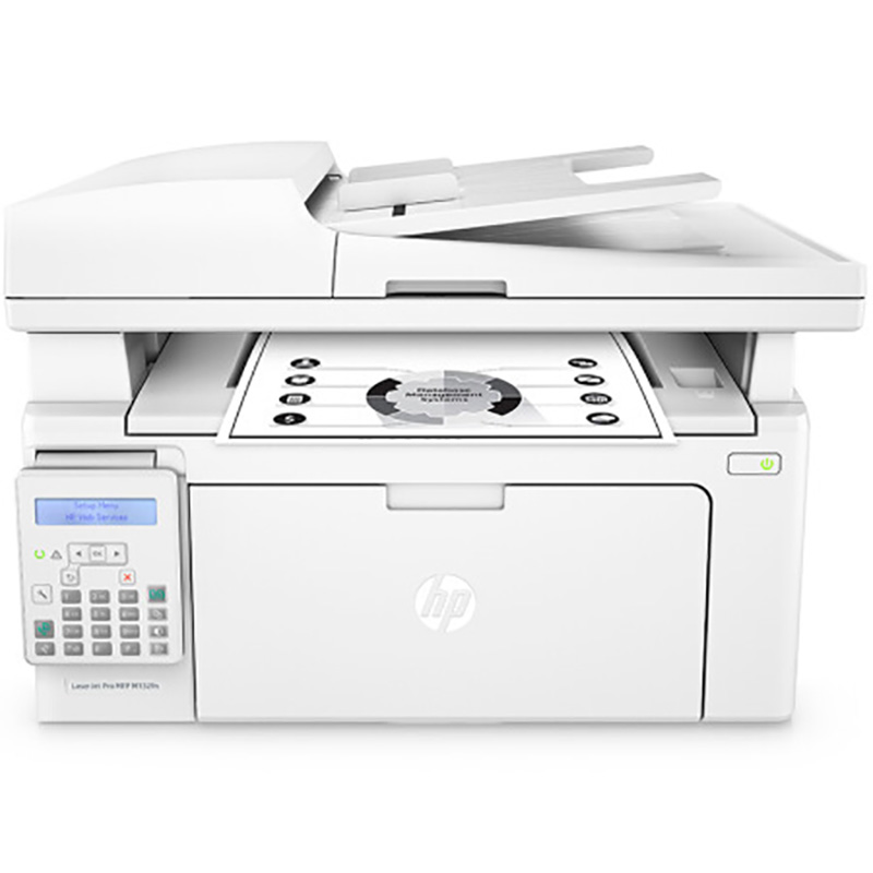 惠普 LaserJet Pro MFP M132fn 黑白激光多功能一体机(打印/复印/扫描)