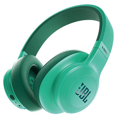 JBL E55BT 可折叠头戴式蓝牙耳机 支持音乐分享功能 绿色