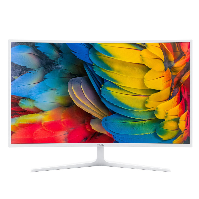 TCL T32M7QFC 31.5英寸 量子点支持Adaptive-Sync同步技术 1800R曲率滤蓝光电脑显示器