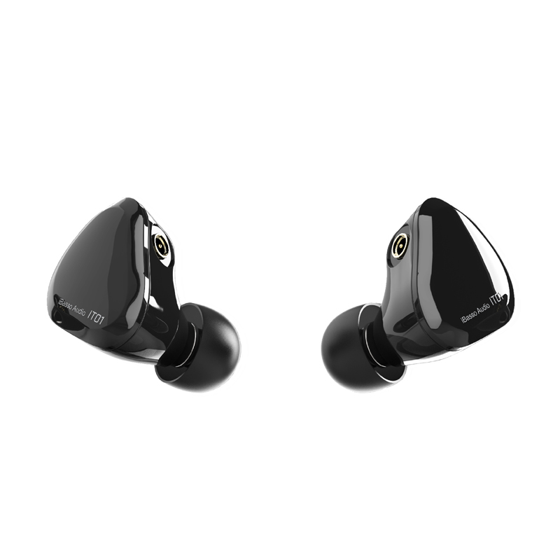艾巴索(iBasso )IT01 石墨烯动圈 HIFI发烧级监听低音入耳式耳机 可换线